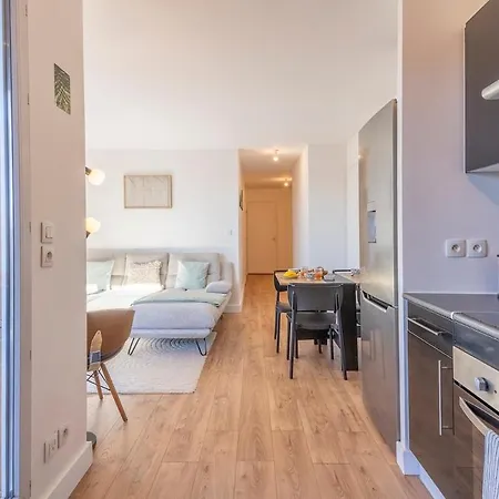 شقة L'horizon St Roch, Vue Sur Centre-ville Et Garage *