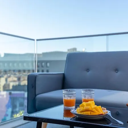 L'horizon St Roch, Vue Sur Centre-ville Et Garage شقة *