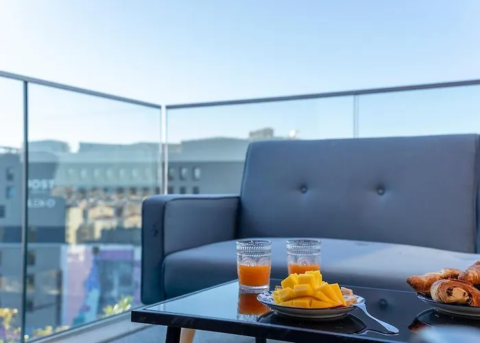 L'horizon St Roch, Vue Sur Centre-ville Et Garage شقة *