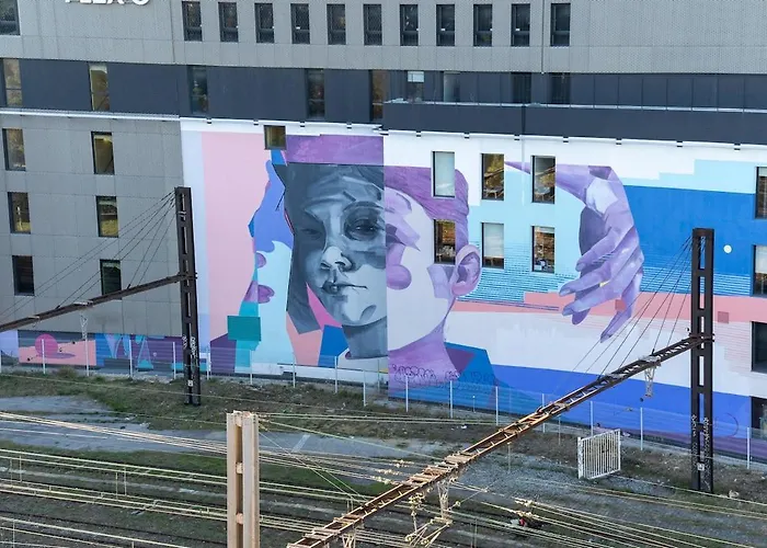 L'horizon St Roch, Vue Sur Centre-ville Et Garage شقة *