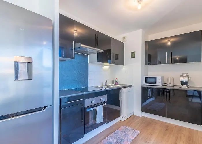 L'horizon St Roch, Vue Sur Centre-ville Et Garage شقة